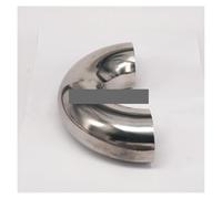 76mm 3" O/D 304 Stainless Steel Weld 180 Degree Elbow Pipe Fitting
