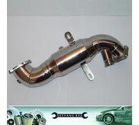 76mm Acciaio Downpipe + 200 Celle Catalizzatore Metallico Alfa Romeo Giulia
