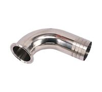 76mm Hose Barbed 3" Tri Clamp Ferrule 304 Stainless Steel Elbow Fittings Adapters SMGLRUEAT