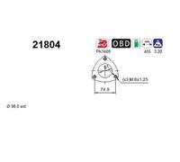 77 KW 105 CV CATALIZZATORE PER Opel Astra K Sports Tourer B16 1.0 Turbo