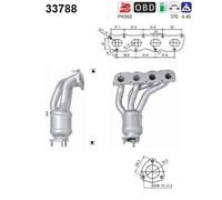 77 KW 105 CV CATALIZZATORE PER Seat Cordoba 6L2 1.6 16V