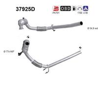 77 KW 105 CV CATALIZZATORE PER VW Jetta III 1K2 1.9 TDI