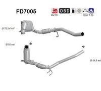 AS 77 kW (105 CV) FAP per VW Golf V 1K1 1.9 TDI
