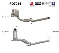 77 KW 105 CV FAP PER Skoda Fabia II Combi 545 1.9 TDI