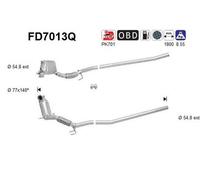 77 KW 105 CV FAP PER VW Golf V Variant 1K5 1.9 TDI 4motion