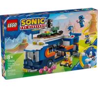 LEGO Sonic the Hedgehog Camion di Comando Team Sonic - Giocattolo Interattivo con Macchina ATV e 5 Figure tra cui Tails - Regalo per Bambini, Bambine e per i Fan dei Videogiochi da 8 Anni - 77006