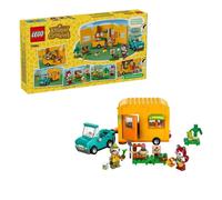 LEGO Animal Crossing La Roulotte e il Negozio di Giardinaggio di Florindo, Gioco Creativo per Bambine e Bambini da 7 Anni con Macchina Giocattolo, Personaggio Animale e Accessori per Mercato 77054