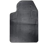 77140 Tappeto Auto Singolo in Gomma Universale e Sagomabile Nero