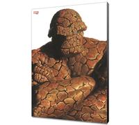 Laminage Marvel Heroes Alex Ross The Thing Quadro Wood Panel 30x45 cm SEMIC