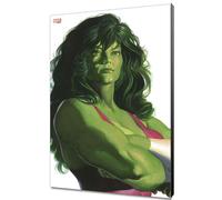 77272 ALEX ROSS SHE HULK WOOD PANEL