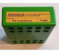 77446 Redding TIPO-S Lunghezza Intera Boccola Taglia Die - 6.5 Creedmoor - Nuovo