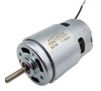 775 Motore CC 18V 120W con cuscinetti a sfera, coppia elevata, potenza elevata, basso rumore, motore con componenti elettronici