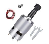 775 Motore di ricambio per macchina per incidere CNC3018 12V 24V DC Input con mandrino ER11 per il bloccaggio accurato degli utensili in applicazioni di fresatura