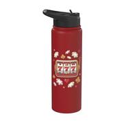 777 Jackpot Slots Gioco d'azzardo Tema divertente Stainless Steel Insulated Water Bottle