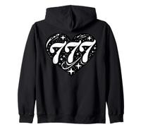 777 Numerologia - Numero personale spirituale 777 Numero angelo Felpa con Cappuccio