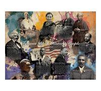 777 Tri-Seven Entertainment Famous Black History People Poster Series