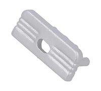 77980040 Mascherine per profili LED argento 20pz ABS GEN2, con foro TOPMET