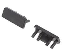 77990002 Mascherine per profili LED nero ABS GEN2 pz.: 20 TOPMET