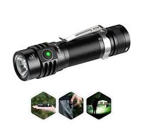 77outdoor Sofirn SC18 - Piccola torcia ricaricabile EDC, 1800 lumen, luce tascabile super luminosa con potente LED SST-40, porta di ricarica di tipo C, per campeggio, emergenza, passeggiate con il