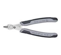 78 03 125 ESD Side-cutting pliers pinza, Pinze per elettronica grigio, Side-cutting pliers, Acciaio inossidabile, Acciaio, Plastica, Nero/Grigio, 12,5 cm, 55 g
