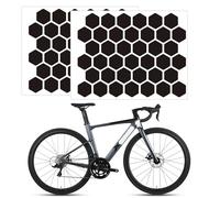 78 Adesivi Catarifrangenti 110x145 Mm Autoadesivo Catarifrangente Adesivo Sicurezza E Visibilità Di Notte Sesangolo per L'oscurità per Bicicletta Scooter Carrozzina