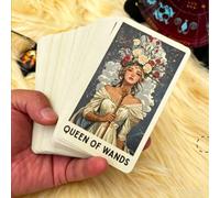 78 Carte di Tarocchi d'Arte in Inglese - Adatte per l'Auto-Esplorazione, la Divinazione e la Profezia, Ideali sia per Principianti che per Appassionati Esperti, e un Regalo Perfetto per gli Amanti dei