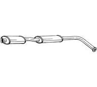 78 CV SILENZIATORE CENTRALE PER RENAULT Clio I B/C57, 5/357 1.4 KW 57 CV 78