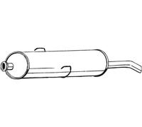 78 CV SILENZIATORE POSTERIORE PER PEUGEOT J9 Autobus 2.0 KW 57 CV 78