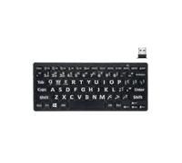 78 Keys Low Vision Elderly Keyboard Large Font Print 2.4G Wireless Keyboard