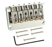 78 mm 6 corde per chitarra Hardtail Bridge Top Load Set di ricambio con chiave a forma di L