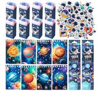 78 PCS Regalo Di Compleanno Per Astronautra, Set Regalo Per Festa Spaziale, Con Mini Quaderni Penne Cancellini Adesivi, Per Piccoli Ospiti Di Età Compresa Tra 3 E 8 Anni