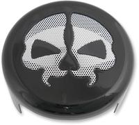 78047B COVER HORN SKULL BLACK HARLEY FLHRC 1750 ABS ROAD KING CLASSIC 107 2018