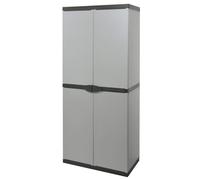 7810C04 Armadio Portascope Grigio 68 x 39,5 x 168 cm