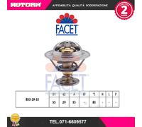 78323S Termostato, Refrigerante (FACET)