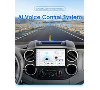 7862 Autoradio Android per Citroen Berlingo B9 Peugeot Partner Lettori stereo per auto Wireless CarPlay 2Din Auto Audio Touch Screen P1-9inch