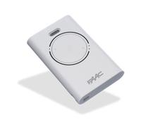 787007 FAAC Telecomando Automazioni Cancelli XT2 433 SLH LR 2 Canali Bianca 433