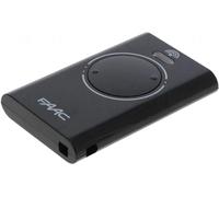 7870071 FAAC Automazione Cancello Telecomando XT2 433 SLH LR Trasmittente 2 Canali Bianca 433 MHZ Colore Nero