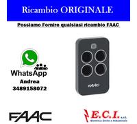 787456 FAAC NEW TRASMITTENTE XT4 433 RC EX 787452