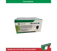 78C2XC0 Lexmark CS421dn Cartuccia del Toner Ciano