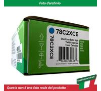 78C2XCE Lexmark CS421dn Cartuccia del Toner Ciano