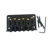 78mm Chitarra Roller Saddle Bridge Fisso Hardtail Sella Ponte Carico Superiore Cordiera 6 Corde Basso Ukulele Strumenti di Ricambio