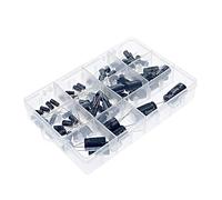 78pcs 11Value 400V High Voltage Aluminum Electrolytic Capacitor Mixed Box Kit 1UF 2.2UF3.3UF4.7UF6.8UF10UF22UF33UF47UF68UF100UF BIANMTSW