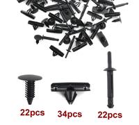 78x Completo FENDER a Zampa Hardware Clip Supporto Kit for per jeep per wrangler