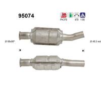 Catalizzatore 95074 AS per TOYOTA COROLLA Familiare COROLLA COROLLA Compact