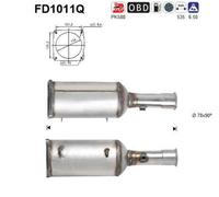 94 KW 128 CV FAP PER Lancia Phedra 179 2.2 JTD