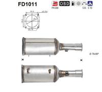 94 KW 128 CV FAP PER Lancia Phedra 179 2.2 JTD
