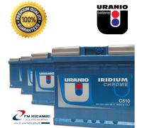 7904641 URANIO BATTERIA SELENE AGM DX 70AH 760A 278X175X190 L3(VR760)