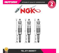7906 3 Candelette Y917U Y-924J (MARCA NGK)..