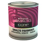 7918 Q.TA' 6 SMALTO SINPUR ROSSO P/PAVIMENTO 0,750 L