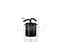 Filtro carburante MAHLE KNECHT KL 134